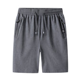 Men's Shorts Hot Summer Casual Cotton Style Boardshort Bermuda Drawstring Elastic Waist Breeches Beach Shorts Mart Lion   