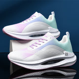 Air Cushion Men's Running Shoes for Women Mesh Breathable Jogging Shoes Outdoor Brand Sneakers Trendy Athletic Sports