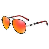 Classic Polarized Sunglasses Brand Design Men's Metal Driving Coating UV400 Shades Eyewear Oculos de sol Mart Lion 06 Other 