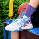 Children Shoes Kids Sneakers Boys Basketball for Boys Girls Basket Footwear Tenis Infantil Mart Lion   