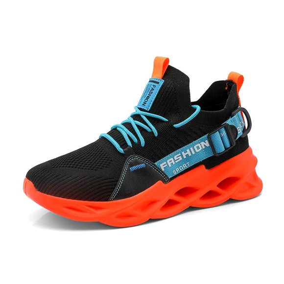 Summer Men's Breathable Running Shoes Blade Running Sneakers Lightweight Mesh Walking Gym Mart Lion   