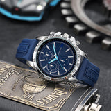 Watches Men Big Dial Silicone Band Watch Casual Quartz Wristwatches Mart Lion   