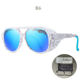 Adult UV400 Vintage Sunglasses Men's Women Retro Sun Glasses Steampunk Goggles Outdoor Sports Running Fishing Eyewear Mart Lion B6  