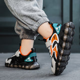 Autumn Leather Kids Running Shoes Casual Walking Baby Boys Sneakers Breathable Soft Children Sport Chaussure Mart Lion   