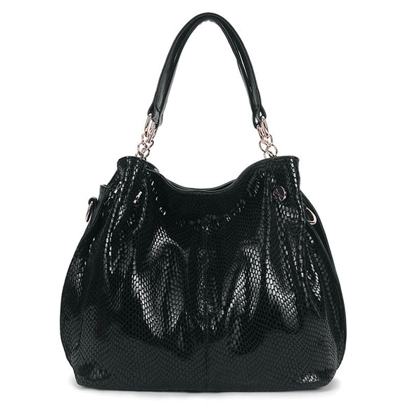  Women Shoulder Bags Ladies Large-Capacity Serpentine Handbag Casual Messenger Travel Bags Mart Lion - Mart Lion