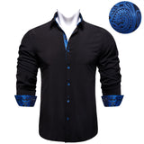 Men's Shirt Long Sleeve Cotton Red Button-down Collar Social Casual Shirts Men's DiBanGu Clothing Mart Lion CY-2220 S 