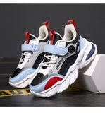 0 Kids Running Shoes for Boys Leather Casual Walking Sneakers Outdoor Children Breathable Comfort Sport Mart Lion - Mart Lion