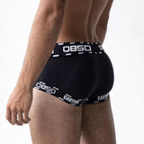 Cotton Boxer Man's Underwear Low waist Underpants Boxershorts Lingeries Penis