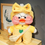 Kawaii Cartoon LaLafanfan 30cm Cafe Duck Plush Toy Stuffed Soft Kawaii Duck Doll Animal Pillow Kids Children Mart Lion SCL001-wa-w  