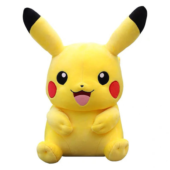 20cm Pokemon Plush Toys Pikachu Bulbasaur Charmander Squirtle Psyduck Anime Cartoon Stuffed Figure Dolls Kids Xmas Mart Lion Pikachu A  