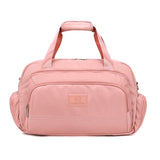 Women Travel Bags Multifunction Luggage Men Handbag Shoulder Crossbody Female Duffle Bag Casual Sports Fitness Mart Lion Pink Small  