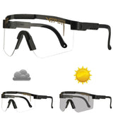 Adult Photochromic Cycling Glasses Men's Women Outdoor Sport Sunglasses Mtb Bike Bicycle Goggles UV400 Eyewear Mart Lion CB1  