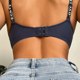 1 Pcs Wire Free Soft Bra Active Lingerie Underwear Woman Everyday Solid Bralette  Mart Lion