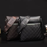 Shoulder Bag Luxury Design Soft PU Leather Vintage Messenger Boy Men's Elegant Male Crossbody Bags Mart Lion   