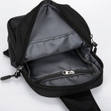 Canvas Chest Bags Men's Casual Waist Bags Pattern Fanny Pack Male Shoulder Bags Leisure Phone Chest Pouch Mart Lion   