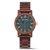 Women Men Wooden Watches Female Clock Wristwatches Reloj Mujer Feminino Mart Lion   