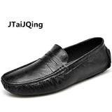 Genuine Leather Shoes Men's S Casual Soft-Soled Non-Slip Breathable Men's Loafers