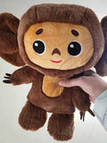 Movie Cheburashka Monkey Plush Toy 30CM Kawaii Baby Kids Sleep Appease Doll Toys for Children Mart Lion   