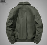 Men's Windbreaker Streetwear Cargo Jacket Winter Thick Warm Coat Fleece Lined Military heated Jackets Cotton Parkas Clothing Mart Lion   