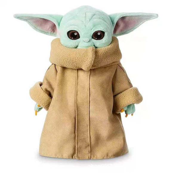  Cute Movie The Mandalorian Baby Yoda Cute Plush Toy Star Wars Kawaii Plush Idea Kids Mart Lion - Mart Lion