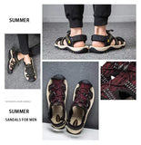 Sandals Men's Summer Casual Sneakers Outdoor Beach Water Slippers