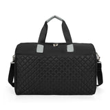 Travel Bag Women Shoulder Large Capacity Handbags Men Sports Bag Casual Crossbody Pack Duffle Luggage Mart Lion Black  