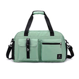 Women Handbag Multi-Function Travel Bags Casual Sport Capacity Shoulder Crossbody Luggage Bag Mart Lion Green  