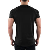 Muscleguys Gym T-shirt Men's Summer Clothing Fitness O-Neck Short Sleeve Cotton Slim Fit Bodybuilding Workout Tees Mart Lion   