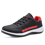 Leather Men Shoes Soft Sneakers Trend Casual Breathable Leisure Sneakers Non-slip FootwearVulcanized Shoe Mart Lion   