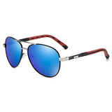 Classic Polarized Sunglasses Brand Design Men's Metal Driving Coating UV400 Shades Eyewear Oculos de sol Mart Lion 05 Other 