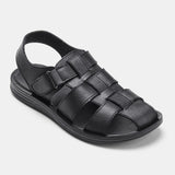Leather Men Sandals Comfortable Lightweight Retro Sandals Summer Men shoes Mart Lion   