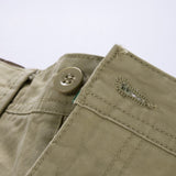 Summer Thin Men's Cargo Shorts Cotton Button Pocket Washed Comfort Casual Shorts Slim Fit Outdoor Men's Shorts Mart Lion   