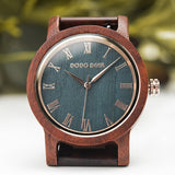Women Men Wooden Watches Female Clock Wristwatches Reloj Mujer Feminino Mart Lion   