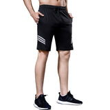 Men's Tracksuit Sportswear Suit T-Shirt and Shorts Pants Gym Equipment Clothing Football Training Set Jogging Running Mart Lion   