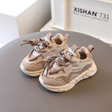 Kids Sport Shoes Mesh Breathable Boys Sneakers Autumn Children Girls Outdoor Running Mart Lion SSS065 Khaki CN 21 insole 13.5cm 