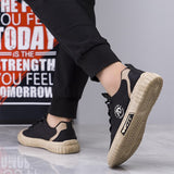 New Men&#39;s Shoes Board Shoes Umbrellas Cloth Breathable Waterproof Pull-up Online Leisure Fashion Large Cross-border Men&#39;s Shoes  MartLion