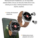 JM08 Smart Watch TWS Wireless Headset HIFI Stereo Sound Bluetooth Call Earphone Heart Rate Blood Pressure Monitor Smartwatch Mart Lion   