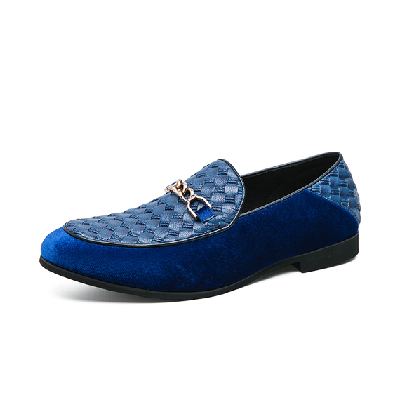 Leather Shoes Men's Loafers Black Blue Design Casual Moccasin Mart Lion Beige 38 