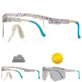 Adult Photochromic Cycling Glasses Men's Women Outdoor Sport Sunglasses Mtb Bike Bicycle Goggles UV400 Eyewear Mart Lion CB20  