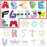 13pcs/set English Letters Alphabet Lore Plush Anime Doll Kawaii Stuffed Toys Kids Enlightenment Montessori Mart Lion   
