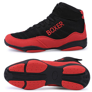 Boxing Shoes Men's Light Weight Boxing Sneakers Wrestling Anti Slip Wrestling Sneakers Mart Lion   