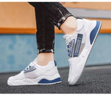 Men's Shoes Sports Casual Mesh Breathable Lace Up Running Student Cross Border Foreign Trade Mart Lion   