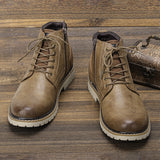 Men Winter Boots Warm Comfortable Non-Slip Men Winter Shoes - MartLion