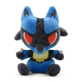 Mega Charizard X amp Y Mew Caterpie Cubone Jigglypuff Lucario Butterfree Mimikyu Togepi Raichu Animal Plush Stuffed Toys For Child Mart Lion 16CM Lucario  