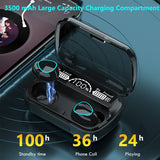 TWS Bluetooth 5.1 Earphones 3500mAh Charging Box Wireless Headphone 9D Stereo Sports Waterproof Earbuds Headsets With Microphone Mart Lion   