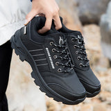 Padded Outdoor Men's Sneakers Breathable Trail Running Shoes Trekking Hiking Male Sports Shoes Tactical Men's Mart Lion   