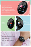  D18/D18S smart bracelet color round screen heart rate blood pressure sleep monitor meter step exercise smartwatch phone watch Mart Lion - Mart Lion