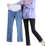  Sky Blue Women's Maternity Jeans for Pregnant Pregnant Pants Pregnancy Clothes  Maternity Mart Lion - Mart Lion