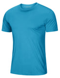 Soft Summer T-shirts Men's Anti-UV Skin Sun Protection Performance Shirts Gym Sports Casual Fishing Tee Tops Mart Lion   