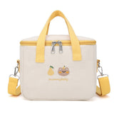 Multifunctional Mother Baby Bag Diaper Bags Waterproof Bear Embroidery Thermal Mommy Bag Food Storage Bags Mart Lion Yellow  